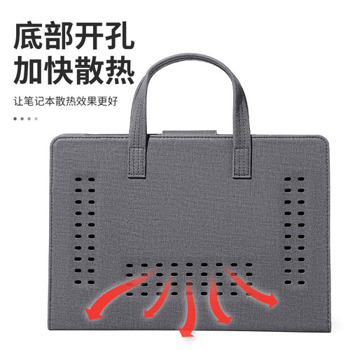 适用于Macbook苹果电脑保护套男pro14电脑包macbookair13寸女16笔记本手提包2025新款Air15内胆便携皮套M3M4 - 图1