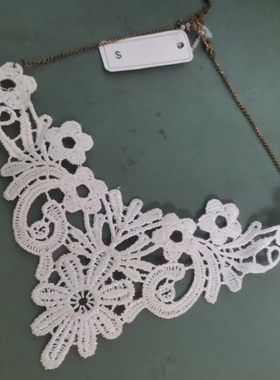 项链重工气质流苏复古宫廷项链