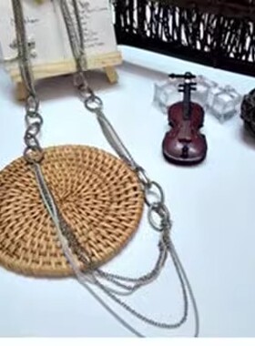 孤品波西米亚风多层挂件毛衣项链