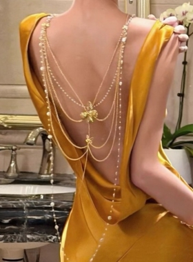甜美风蝴蝶花色百搭复古项链新品