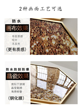 网红打卡实木电表箱装饰画可定制