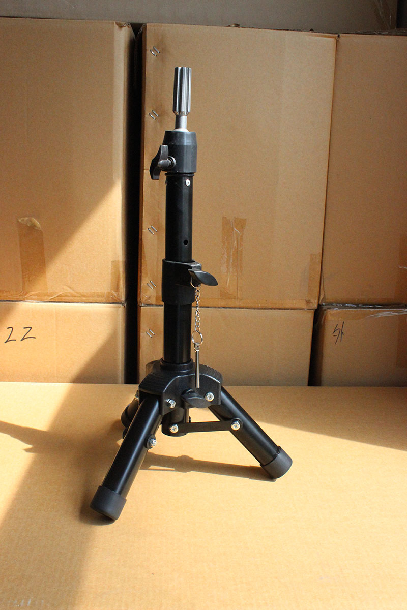 迷你桌面立式支架模特头支架假人头模型理发店专用美发支架通用 - 图0