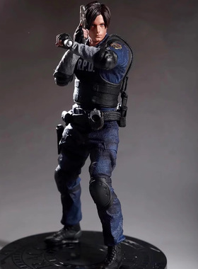 生化危机 Resident Evil 里昂.斯科特.肯尼迪 限定版 1/6 手办