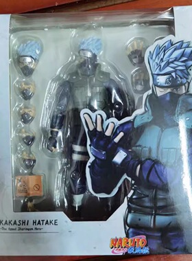 SHF 火影忍者 旗木卡卡西 波风水门 礼物 可动公仔摆件手办模型