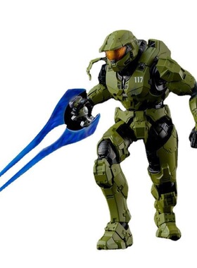 优质版千值练光环5士官长HALO 光晕无限1/12可动模型人偶手办