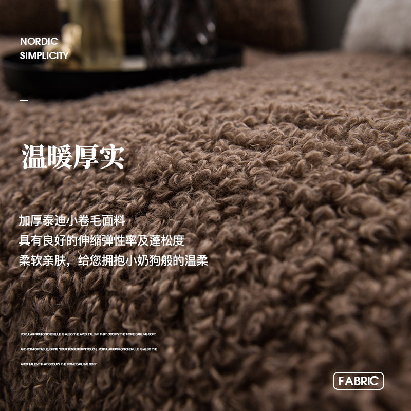 冬季毛绒防滑美式轻奢坐垫子沙发垫 七格格家居沙发垫