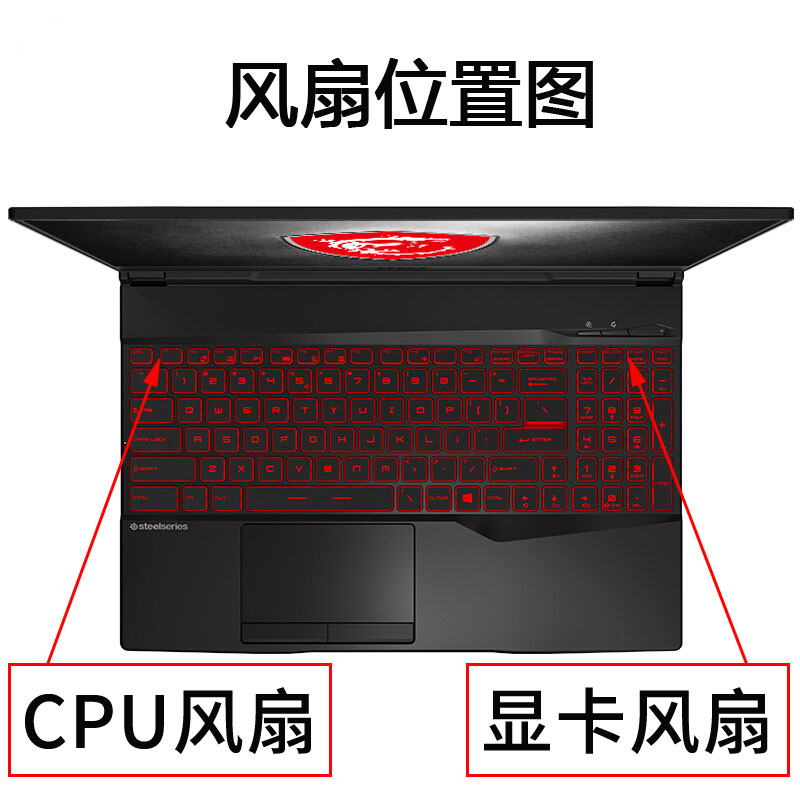 戴尔Vostro 15 7500 V7500灵越 7501笔记本散热风扇0YND40 0KGH4R - 图1