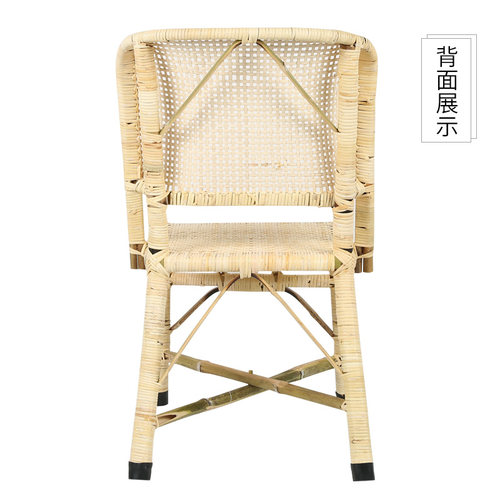瓦片小藤椅特价 休闲 瓦片藤椅竹藤椅儿童藤椅子竹椅 小椅子 矮椅 - 图1