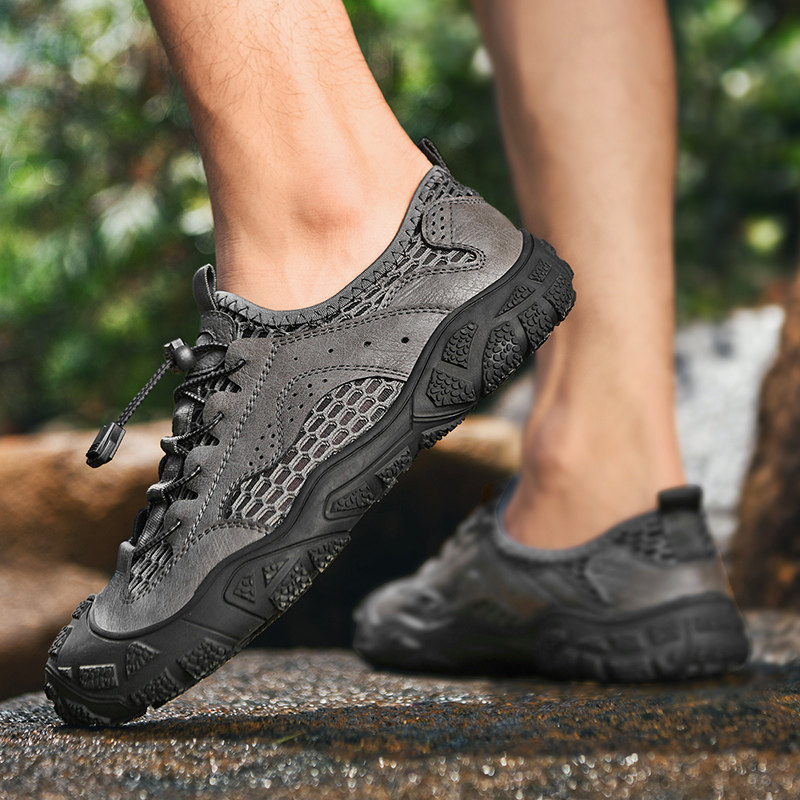 德国骆驼动感男鞋夏季透气网面运动网鞋男新款镂空洞洞鞋男士凉鞋,淘宝优惠券,粉丝福利购,淘宝优惠卷