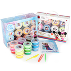 迪士尼轻粘土橡皮泥无毒彩泥儿童黏土太空手工泥玩具套装超轻粘土