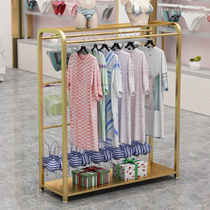 Womens Clothing Store Shelves Shelves Lingerie Bra Pyjamas Middle Island Shelf Skirt Shorts Multilayer Side Hanging Display Racks