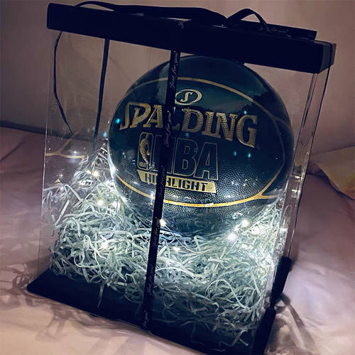 七夕篮球足球包装礼盒礼品盒情人节创意送男友生日惊喜盒高档ins - 图2