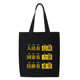 Xiuluo people have faith, national trend, nostalgic canvas bag, shopping large-capacity women's bag, environmentally friendly tote bag, shoulder bag for women