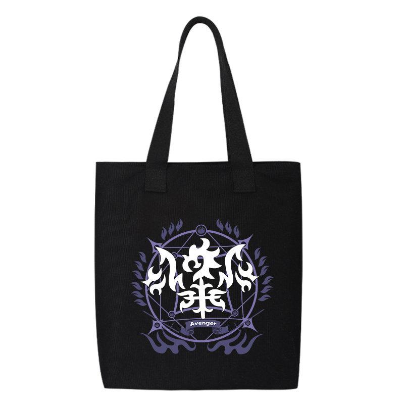 秀洛Fate/zero英灵印记Saber亚瑟王单肩斜挎手提包托特包帆布背包,淘宝优惠券,粉丝福利购,淘宝优惠卷