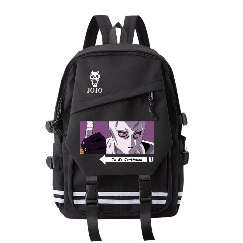 jojo皇后动漫周边双肩包男生书包的奇妙冒险黄金之风杀手双肩背包,淘宝优惠券,粉丝福利购,淘宝优惠卷