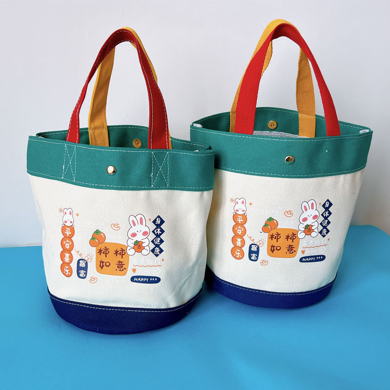 凯旋者便当包饭盒袋袋子帆布加厚手提手拎帆布袋女包定制印刷LOGO,淘宝优惠券,粉丝福利购,淘宝优惠卷