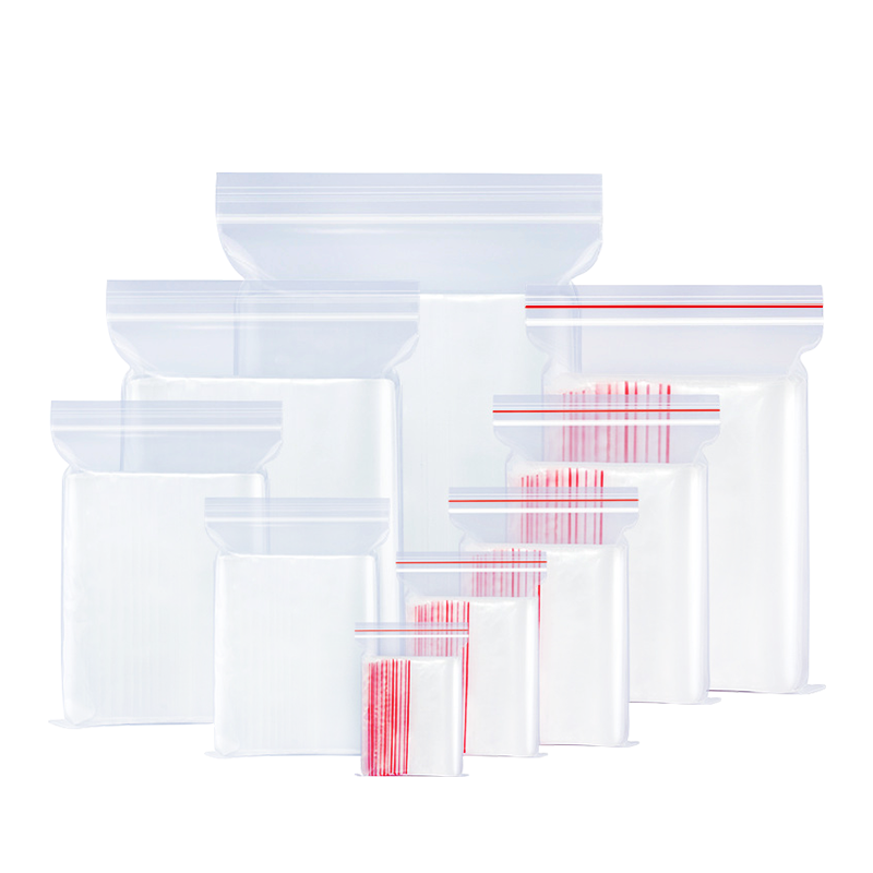 自封袋加厚透明小号塑封口袋子保鲜收纳食品级包装袋PE塑料密封袋,淘宝优惠券,粉丝福利购,淘宝优惠卷