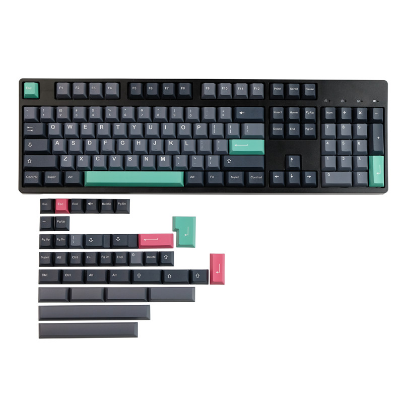 GMK Modern Dolch摩登豆键帽PBT热升华按键机械键盘原厂复古全套-图3