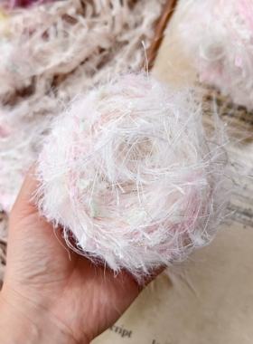 绮梦软云｜手混线特色线多股diy棒针钩针编织中粗毛线