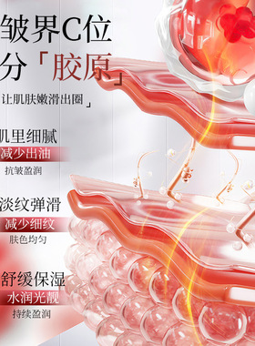 工厂直销-双抗紧致焕亮清透水乳紧致补水水润嫩肤水乳护肤品批发