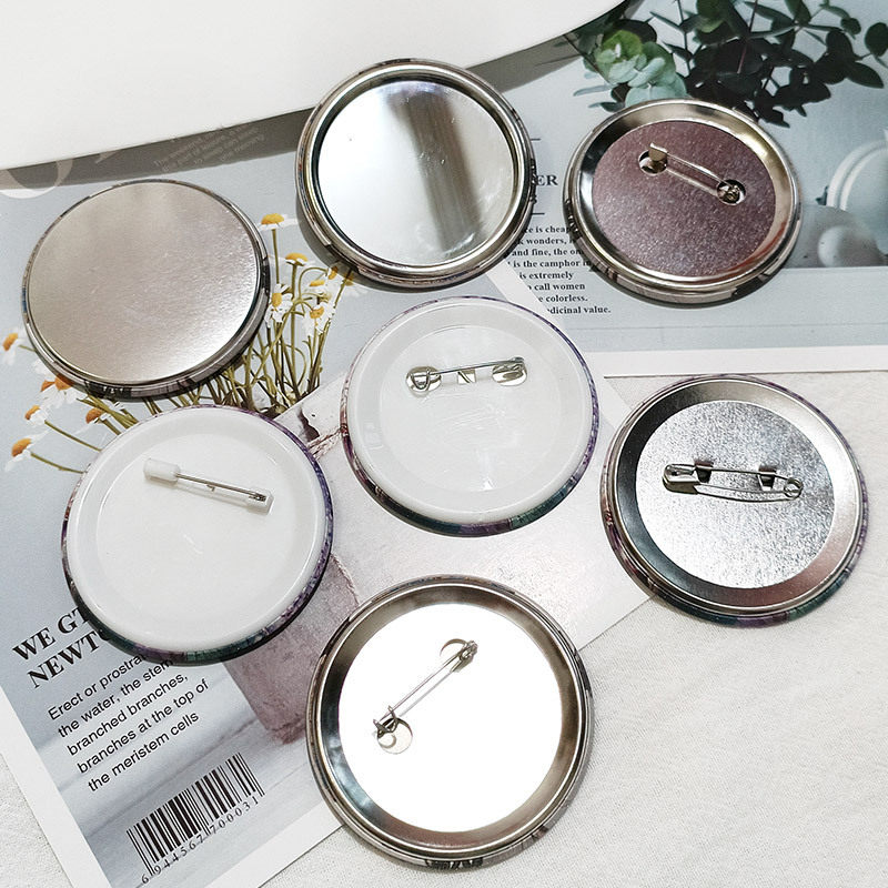 58MM徽章机耗材吧唧底别针安全针荷兰针塑料胸章钥匙扣镜子冰箱贴,淘宝优惠券,粉丝福利购,淘宝优惠卷