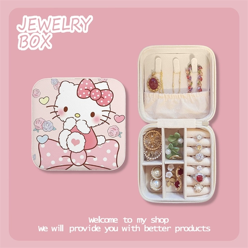 Портативные серьги, коробочка для хранения, ожерелье, маленькое кольцо, ювелирное украшение, аксессуар, коробка для хранения для путешествий