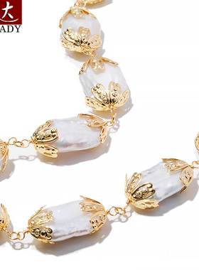 醉煞春晓项链淡水珍珠