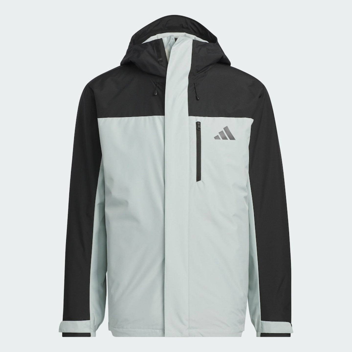 Adidas阿迪达斯拒水三合一设计加绒内胆休闲连帽夹克外套JW1650,淘宝优惠券,粉丝福利购,淘宝优惠卷