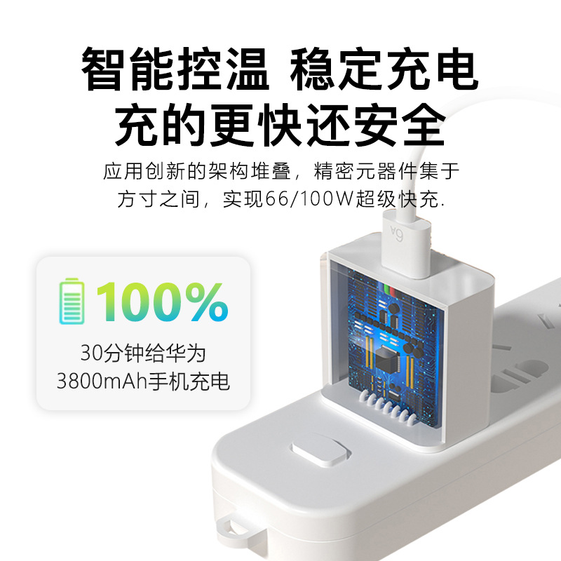 适用88W华为充电器6A mt60超级快充usb闪充66W120W充电头工厂 - 图3