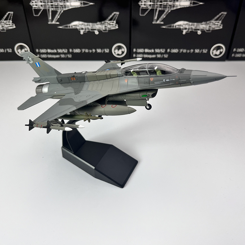 1/72 F-16D希腊空军米拉幽灵F16战隼战斗机飞机仿真合金军事模型-图2