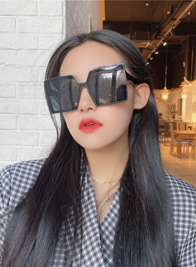 四方太阳镜大脸超轻百搭网红潮款