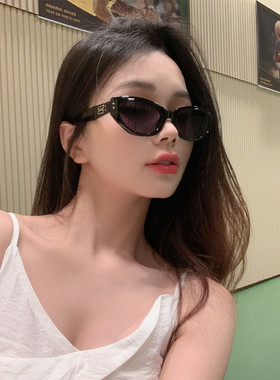 遮阳猫眼韩版男女猫眼小框太阳镜