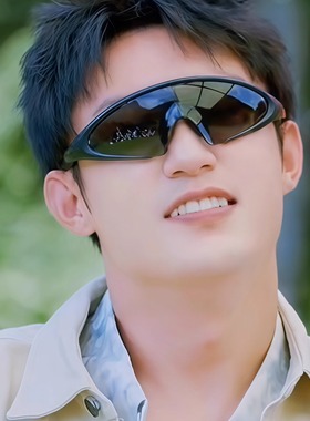 现在就出发黄景瑜同款黑色眼镜