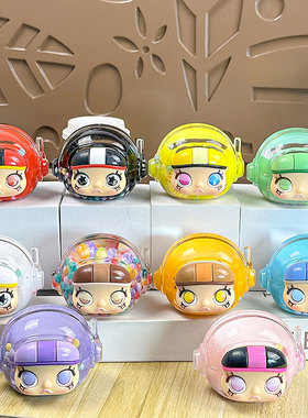 法师同款太空人盲盒流沙公仔手办