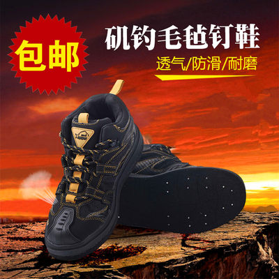 Kase凯思短筒钓鱼鞋钉鞋矶钓鞋海钓鞋防滑毛毡底钓鱼靴 虎窝淘