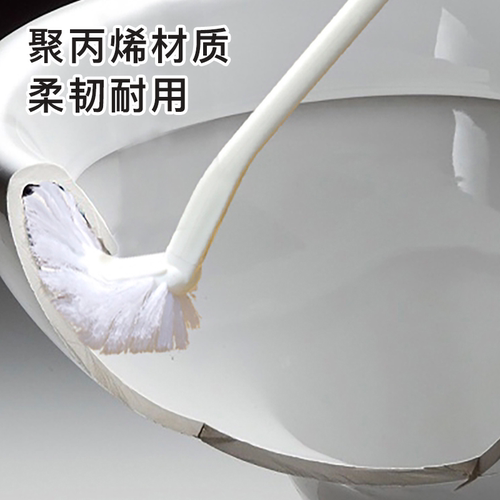 日本正品AISEN马桶死角刷长柄软毛刷厕所刷卫生间清洁刷去污刷子 - 图2