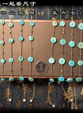 925纯银天然原矿松石一物一图