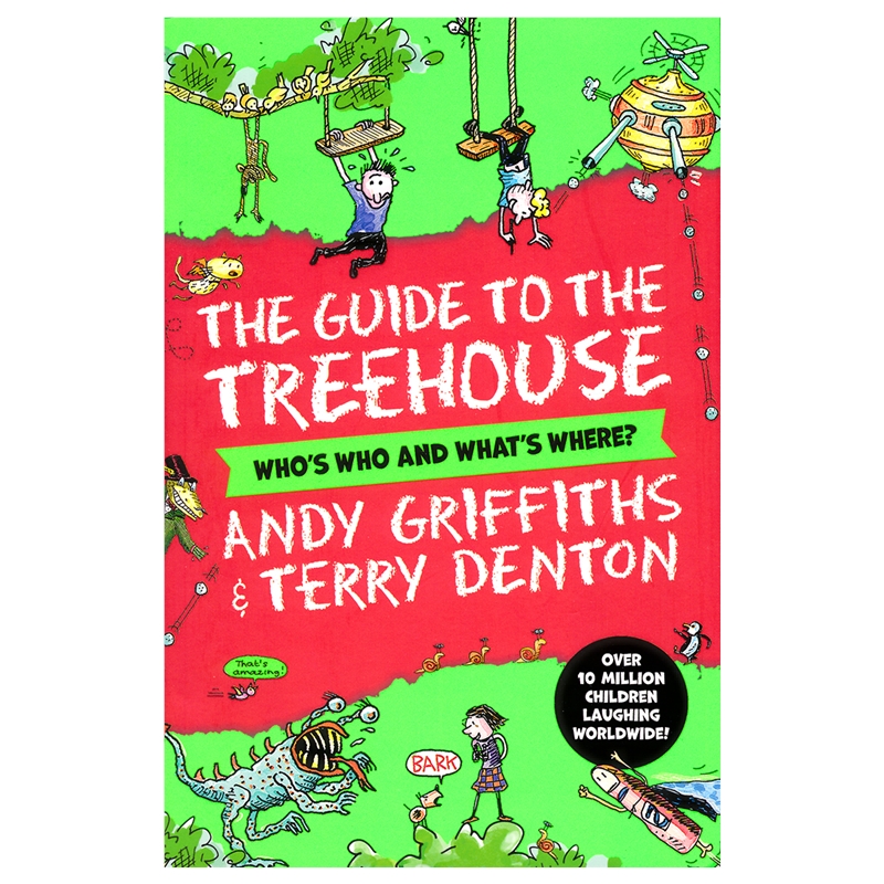 Andy Griffiths The Guide to the Treehouse Who's Who and What's Where 树屋指南 小学英语课外读物 英文原版进口儿童图书 - 图0