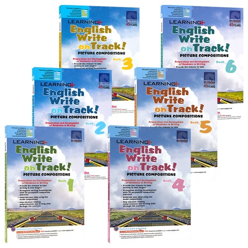SAP 新加坡小学英语看图写作 Learning English Write on Track Picture Compositions 1-6年级练习册 英语作文训练 英文原版教辅 - 图3