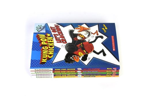 Kung Pow Chicken 01-05 学乐大树系列 宫保鸡丁侠5册套装 儿童课外英语漫画读物 桥梁书 初级章节书 6-9岁 英文原版进口 - 图2