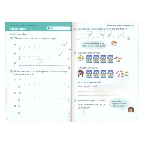 Oxford 牛津白玫瑰数学家庭练习册 1-9年级 White Rose Maths Practice Journals Workbook CPA教学法 数学思维训练 英文原版教辅 - 图2