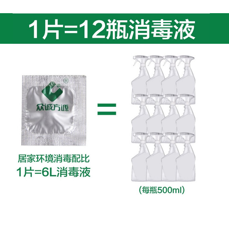 众诚方源泰洁净SOIN二氧化氯泡腾消毒片环境消毒宠物医院消除异味 - 图0