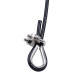 Wire rope self-jointing lock buckle homemade fitness equipment length adjustment buckle DIY accessories ring buckle household equipment