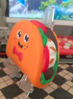产品展示支架塑料托手工模型陈列