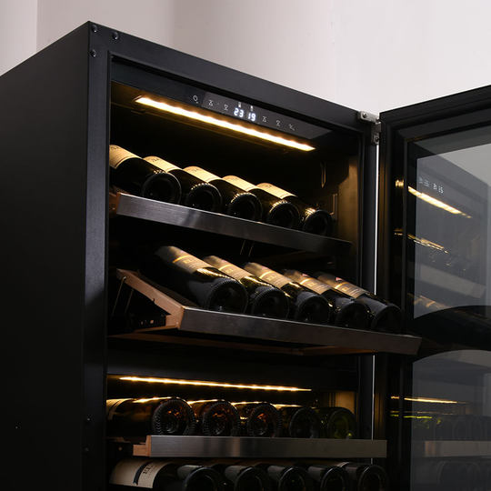 Cheer Kicks Weinschrank große Kapazität Rotweinschrank Konstante Temperatur Weinschrank Zigarrenschrank Ice Bar Haushalt Kühlschrank rot