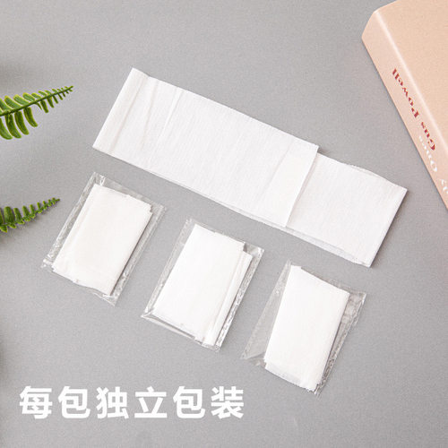 一次性魔术贴束发带美容院皮肤管理面膜扎头发白色弹力头带包头巾 - 图1