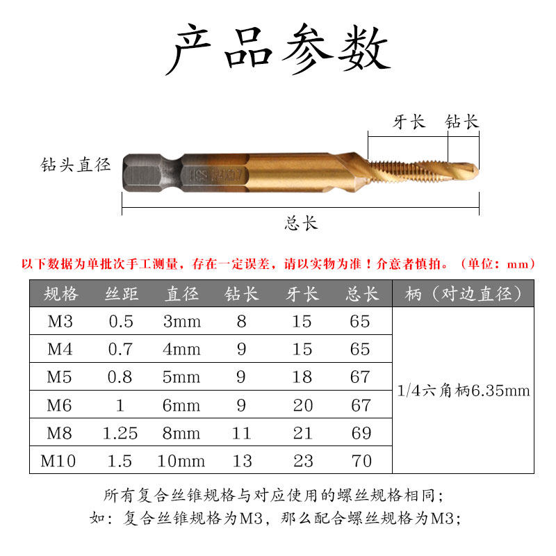  坚威机用丝锥