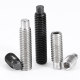 Level 12.9/304 stainless steel convex end tightening screw