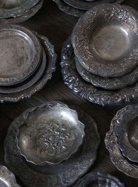 西洋旧物美食摄影道具