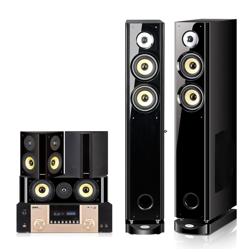 音箱 5.1 全烤漆家用客厅 hifi 木质 家庭影院音响套装 A6 君 SEIGNIOR 音箱 5.1 全烤漆家用客厅 hifi 木质 家庭影院音响套装 A6 君 SEIGNIOR